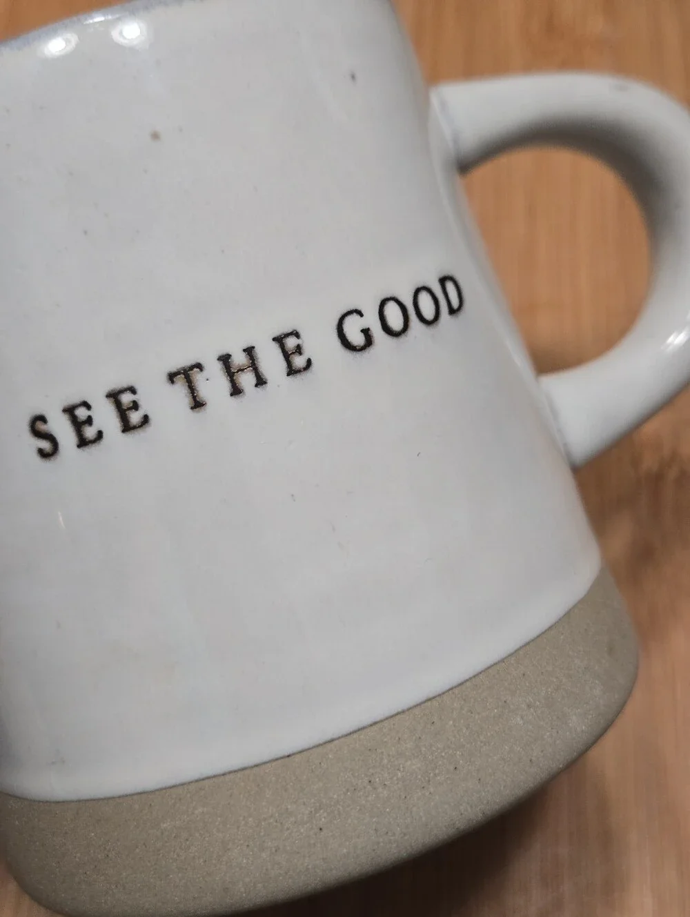 Hearth & Hand Magnolia See The Good Mug Coffee Cup